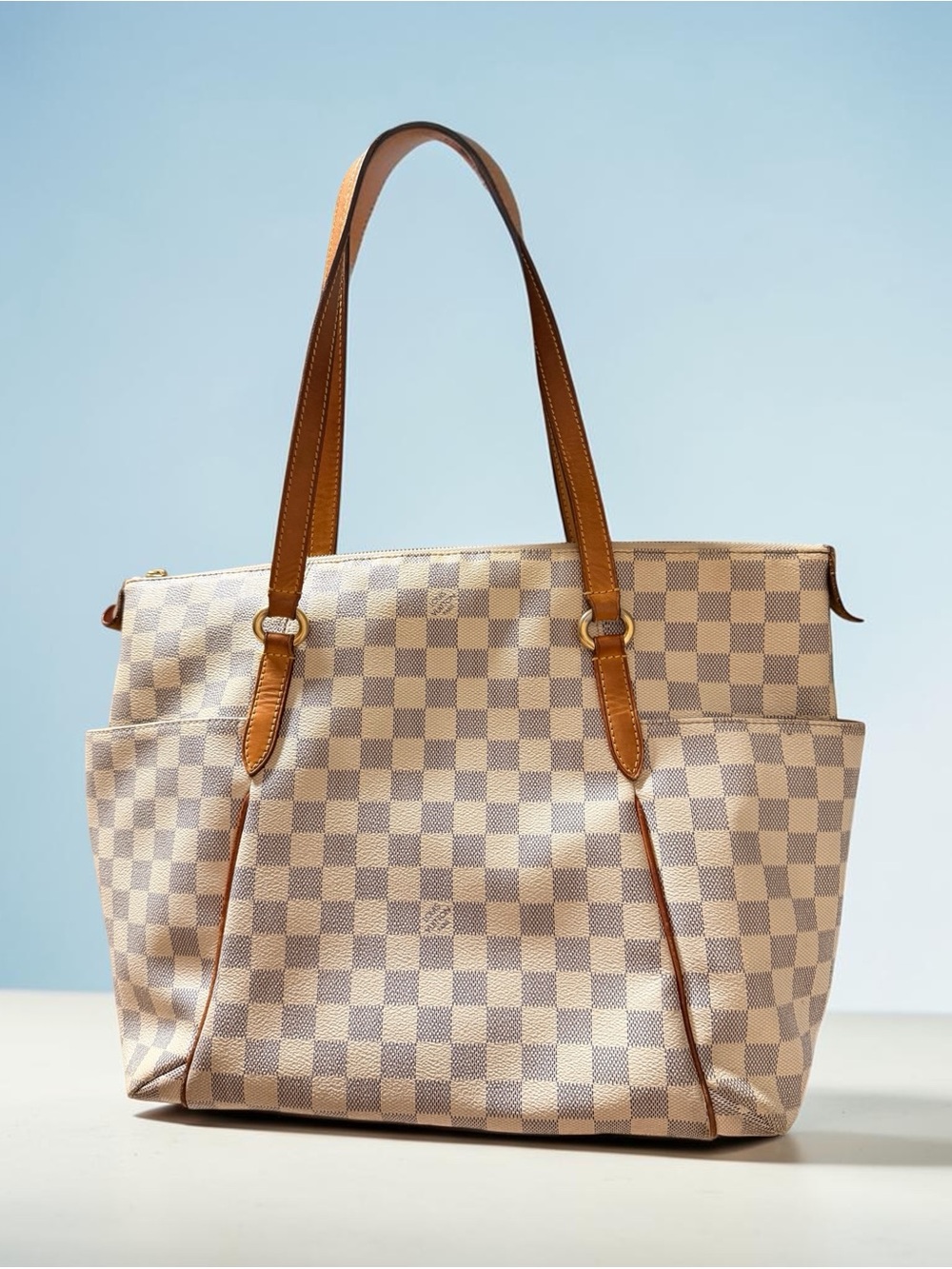 Louis Vuitton Damier Azur totally MM tote bag